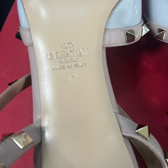 Valentino Rockstud Caged Pumps Pale Blue/Gray used in a size 42 65mm - Picture 4 of 15